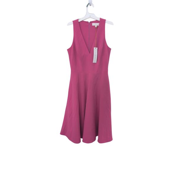 Population Medium Pink Sleeveless Dress - Picture 1 of 4